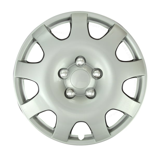 Renault Clio Luxury 15" Wheel Covers Metallic Silver ABS Construction